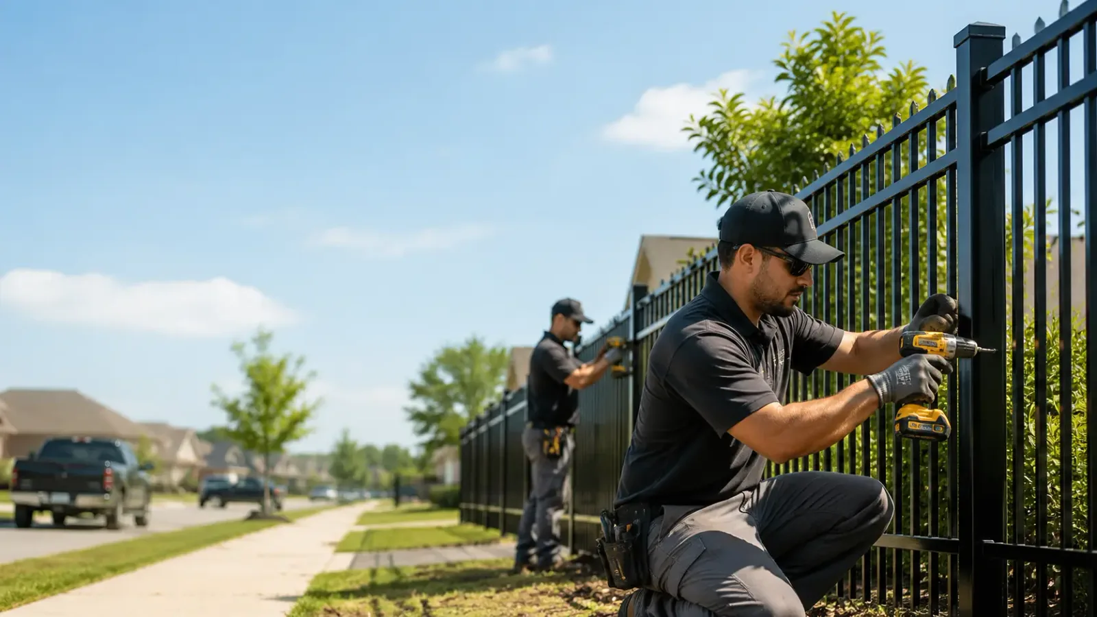 Metal Fence Installation in Van Buren, IN